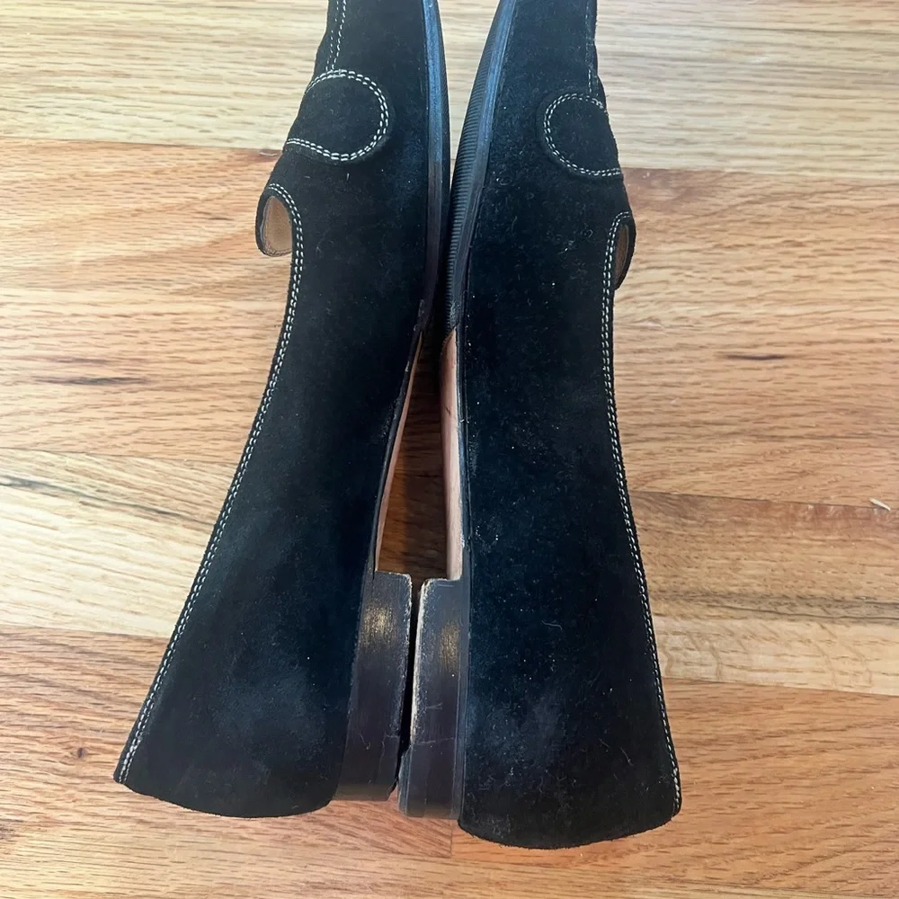 Manolo Blahnik Suede Loafers - Picture 5 of 12